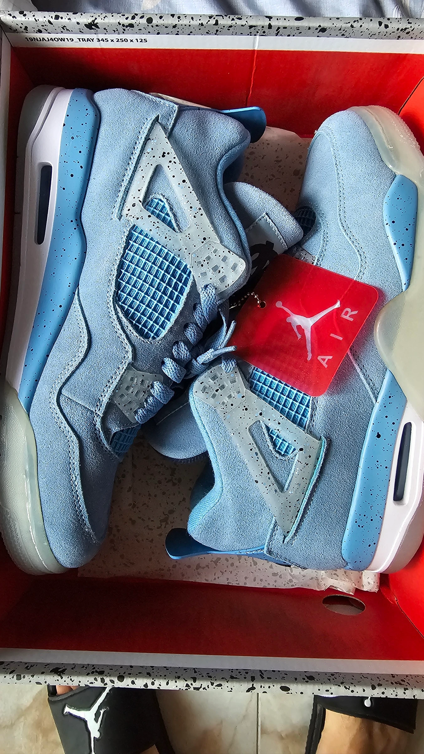 Jordan 4 Retro University Blue – photo 2